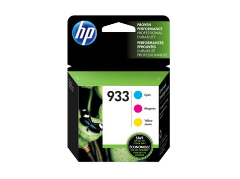 HP 933 3-pack Cyan/Magenta/Yellow Original Ink Cartridges | HP ...