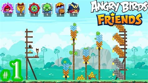 Angry Birds Friends Gameplay 🐦 (Nivel 1 - 10) Parte #1 - YouTube