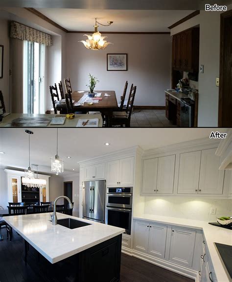 Kitchen Renovation Before After Photo B - Joseph Kitchen & Bath