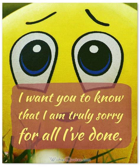 Sorry Messages For Friends - Sincere Apology Quotes