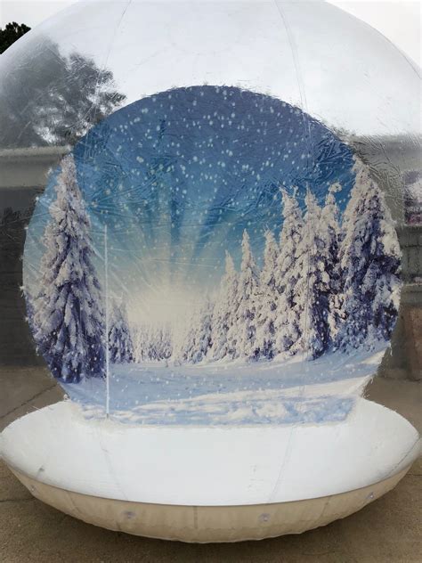 Snow Globe for rent for Holiday Events - Rent snow globe for pictures