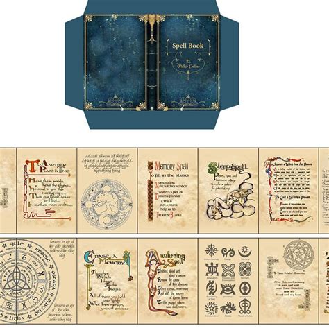 Harry Potter Spell Book Printable Pages