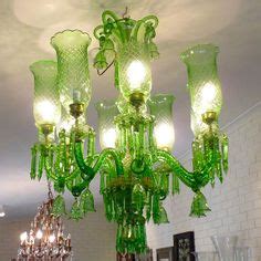 New green crystal 6/8/10 light chandelier home lighting chandeliers ...