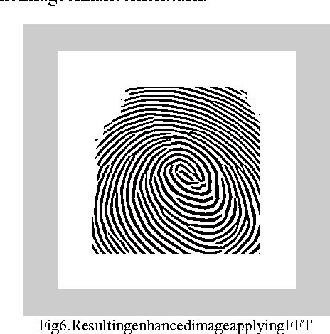 Automated fingerprint identification | Semantic Scholar