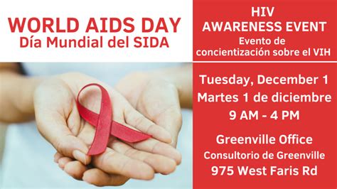 World AIDS Day HIV Awareness Event – New Horizon Family Health Services