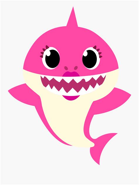 baby shark pink png - Clip Art Library