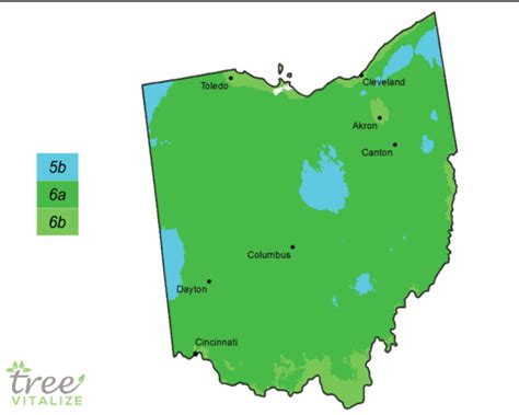 Planting Zones Ohio - Hardiness, Gardening & Climate Zone