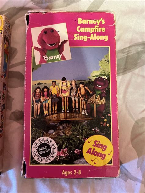 Barney - Barneys Campfire Sing-Along (VHS) Very Loved Condition ...