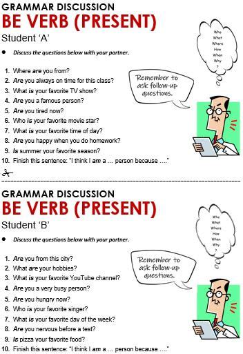 Be Verb - All Things Grammar