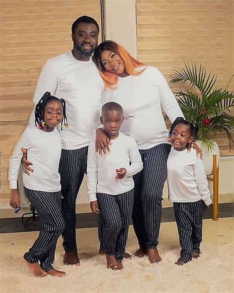 Check out family photo of Mercy Johnson Okojie's family - P.M. News