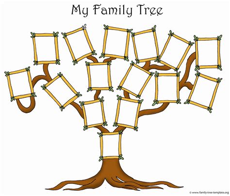 30 Fill In Family Tree – Tate Publishing News