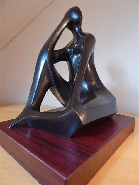 Elizabeth Catlett - Triangular Woman For Sale at 1stdibs