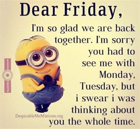 26 Minions Memes Sisters | Its friday quotes, Friday humor, Minion friday