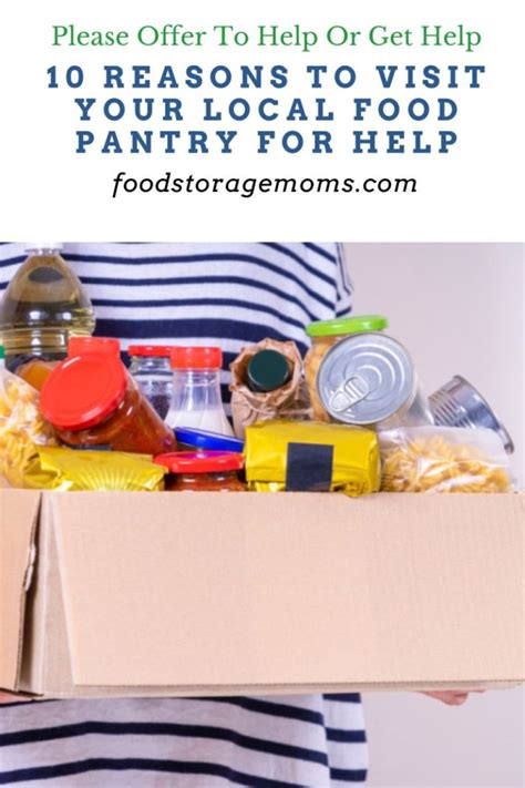 10 Reasons to Visit Your Local Food Pantry for Help - Food Storage Moms