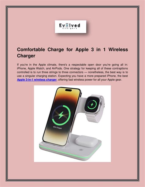 PPT - Comfortable Charge for Apple 3 in 1 Wireless Charger PowerPoint ...