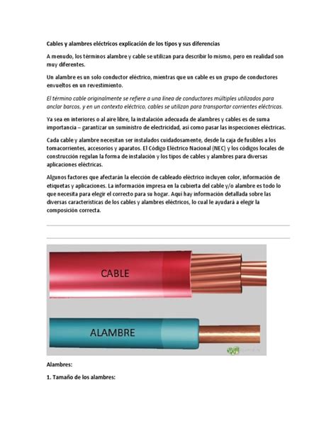 Cables y Alambres Eléctricos Explicación de Los Tipos y Sus Diferencias | Cable coaxial ...