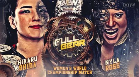 AEW Full Gear Results: Hikaru Shida vs. Nyla Rose - eWrestlingNews.com