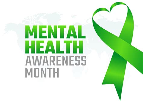 vector graphic of mental health awareness month good for mental health awareness month ...