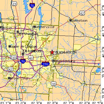 Blacklick, Ohio (OH) ~ population data, races, housing & economy