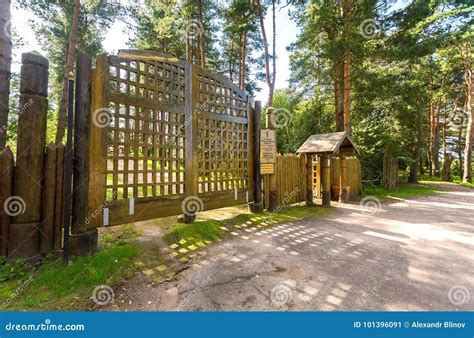 Entry To the Ancient Architectural Ensemble of Peryn Skete with Stock Image - Image of complex ...