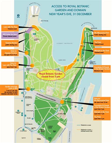 Sydney Botanical Gardens Map - Home Garden