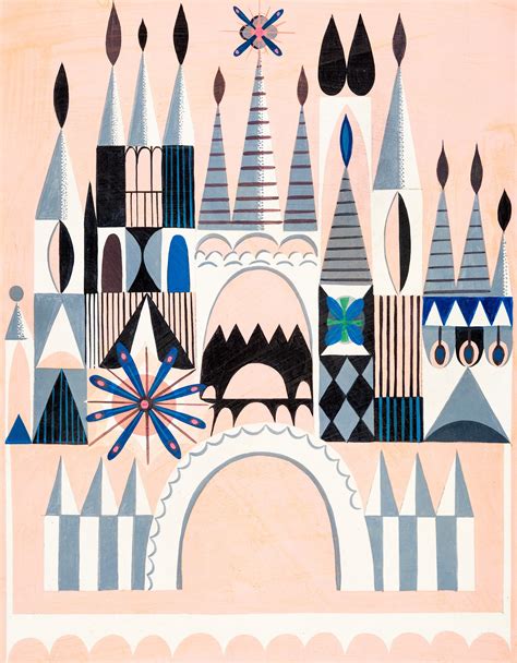 Mary Blair it's a Small World Concept Art - Etsy Australia