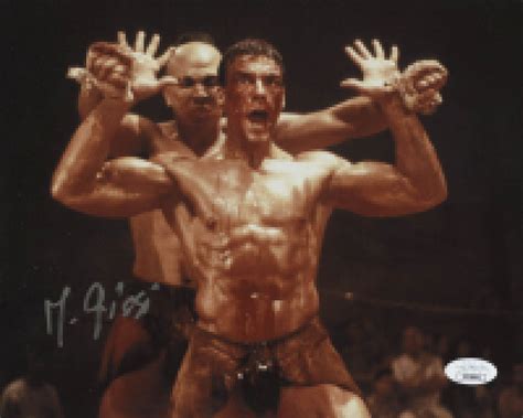 Michel Qissi Signed "Kickboxer" 8x10 Photo (JSA COA) | Pristine Auction