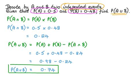 Probability Of Two Independent Events | theprobability