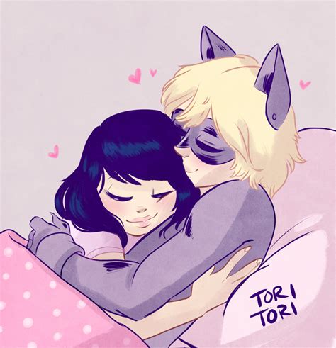 Marinette and Chat Noir - Miraculous Ladybug shabiki Art (39332314) - fanpop