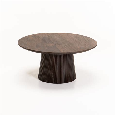 Decofurn | Goa 80cm Round Solid Wood Coffee Table | R3199 – Decofurn Furniture