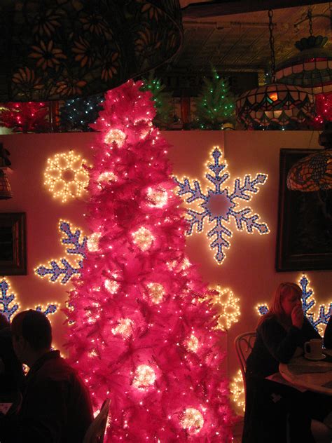 Pink Christmas Tree | At Serendipity 3. | Eden, Janine and Jim | Flickr