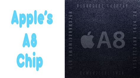 A8 chip is the latest chip designed by the Apple with high-performance ...