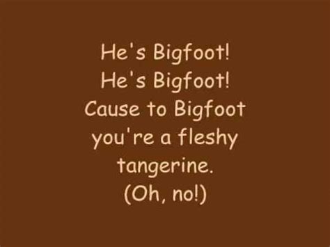 Phineas And Ferb - He's Bigfoot Lyrics (HQ) - YouTube