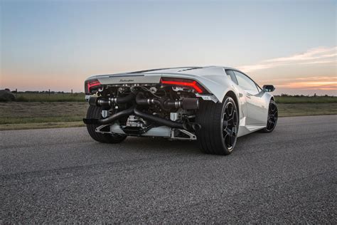 Hennessey's Twin-Turbo Lamborghini Huracan Gets Strapped To The Dyno, See How Much Power It Puts ...