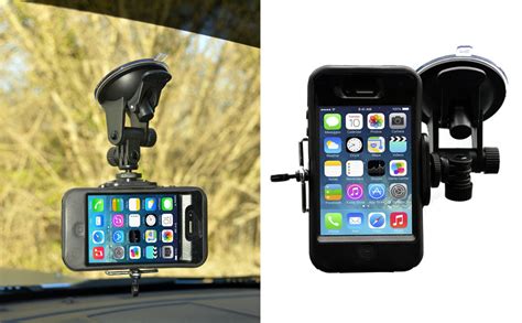 Car Phone Holder Mount for iPhone Cell Phone Windshield