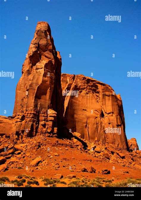 Monument Valley, Colorado Plateau, Arizona-Utah border Stock Photo - Alamy