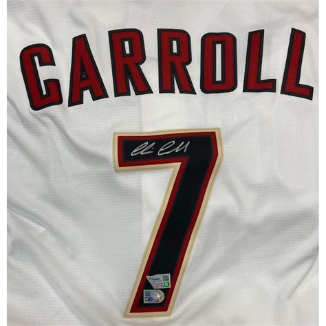 Corbin Carroll Autographed Diamondbacks White Nike Replica Jersey | MLB Auctions