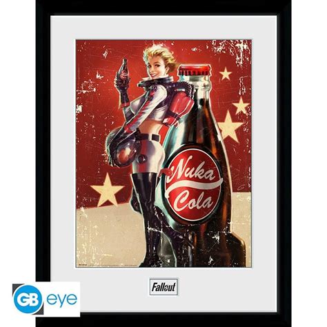 Fallout: "Nuka Cola" Framed Print (30x40cm) - Merchoid