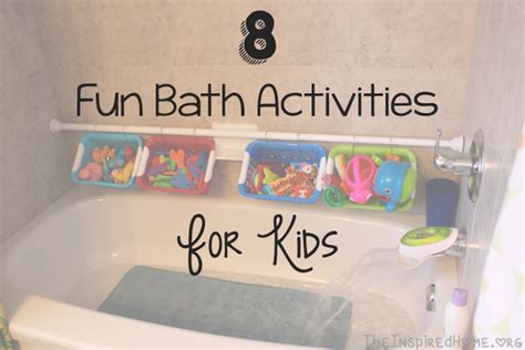 8 Fun Bath Activities for Kids • The Inspired Home