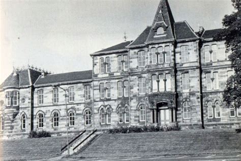 Photographs of old school and educational buildings in Glasgow