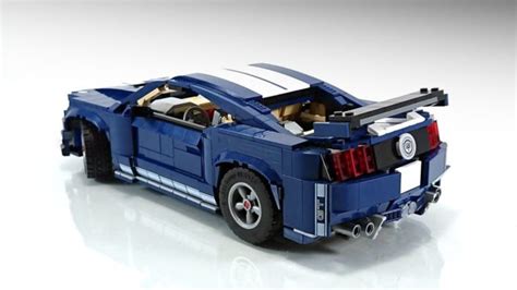 Ford Mustang Shelby GT500 (One Set MOC LEGO 10265) - HelloBricks