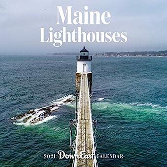 2021 Maine Lighthouse Calendar: Down East Magazine: 9781944094140: Amazon.com: Books