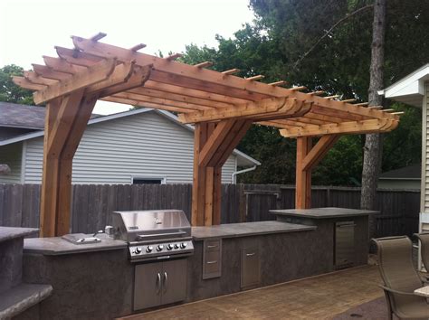 Two Post Cantilever Pergola