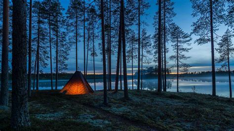 Finland Camping – Bing Wallpaper Download