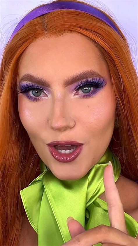 Daphne Makeup Tutorial | Scooby Doo ~ MISSPOPPYLOCKS | Amazing ...