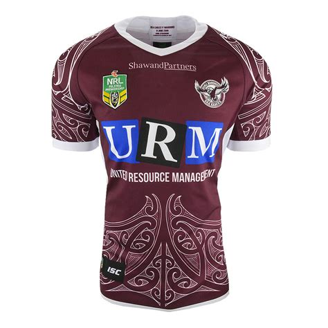 Manly unveils special jersey for match against Warriors - NRL News - Zero Tackle