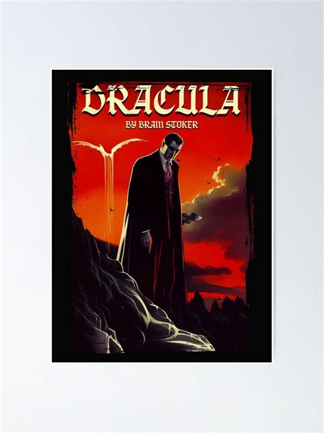 "Dracula Bram Stoker" Poster for Sale by RetroPandora | Redbubble