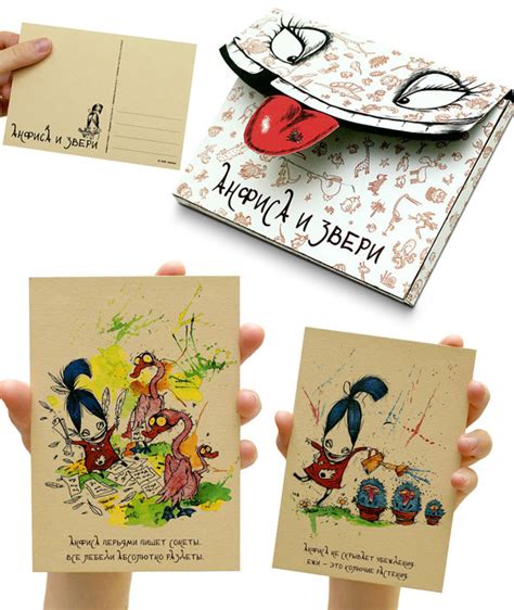 15 Beautiful and Creative Postcard Designs - Design Swan