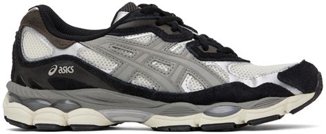 Asics: Black & Gray Gel-NYC Sneakers | SSENSE