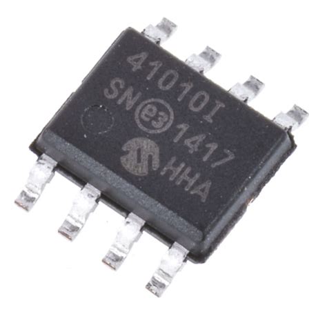 MCP41010-I/SN Microchip | Potenciómetro digital, MCP41010-I/SN, Serie SPI 10kΩ, 256 posiciones ...